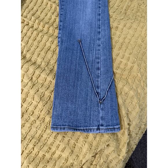 Y2K Rare Vintage 90’s Women’s Zana-di Jeans Flared Details Size 3 - Picture 3 of 10